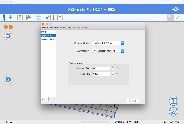 Print Speeds (Page 1) — XYZ Printing DaVinci — SoliForum - 3D