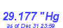 Milwaukee Weather Barometer Low Year