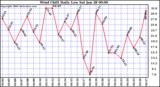 Milwaukee Weather Wind Chill Daily Low