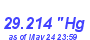 Milwaukee Weather Barometer Low Year