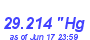 Milwaukee Weather Barometer Low Year