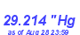 Milwaukee Weather Barometer Low Year