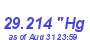 Milwaukee Weather Barometer Low Year