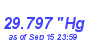 Milwaukee Weather Barometer Low Month