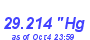 Milwaukee Weather Barometer Low Year