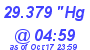 Milwaukee Weather Barometer Low Today