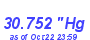 Milwaukee Weather Barometer High Year