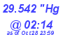 Milwaukee Weather Barometer Low Today