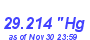 Milwaukee Weather Barometer Low Year