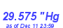 Milwaukee Weather Barometer Low Month