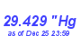 Milwaukee Weather Barometer Low Month