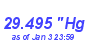 Milwaukee Weather Barometer Low Month