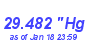 Milwaukee Weather Barometer Low Year