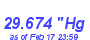 Milwaukee Weather Barometer Low Month