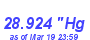 Milwaukee Weather Barometer Low Month