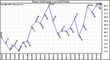 Milwaukee Weather Wind Chill Daily Low