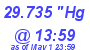 Milwaukee Weather Barometer Low Today