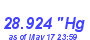 Milwaukee Weather Barometer Low Year