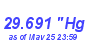 Milwaukee Weather Barometer Low Month