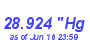 Milwaukee Weather Barometer Low Year