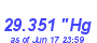 Milwaukee Weather Barometer Low Month