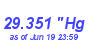 Milwaukee Weather Barometer Low Month