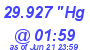 Milwaukee Weather Barometer Low Today