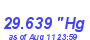 Milwaukee Weather Barometer Low Month