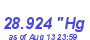 Milwaukee Weather Barometer Low Year