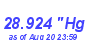 Milwaukee Weather Barometer Low Year