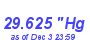 Milwaukee Weather Barometer Low Month