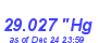 Milwaukee Weather Barometer Low Month