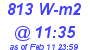 Milwaukee Weather Solar Radiation High Today