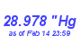 Milwaukee Weather Barometer Low Year