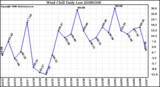 Milwaukee Weather Wind Chill Daily Low