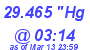 Milwaukee Weather Barometer Low Today