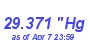 Milwaukee Weather Barometer Low Month