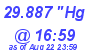 Milwaukee Weather Barometer Low Today