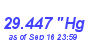 Milwaukee Weather Barometer Low Month