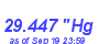 Milwaukee Weather Barometer Low Month