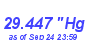 Milwaukee Weather Barometer Low Month