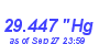 Milwaukee Weather Barometer Low Month