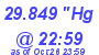 Milwaukee Weather Barometer High Today