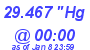 Milwaukee Weather Barometer Low Today