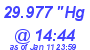 Milwaukee Weather Barometer Low Today