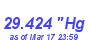 Milwaukee Weather Barometer Low Month