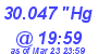 Milwaukee Weather Barometer Low Today