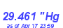 Milwaukee Weather Barometer Low Month