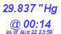 Milwaukee Weather Barometer Low Today