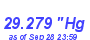 Milwaukee Weather Barometer Low Month